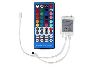 SuperNight® 40 Key 5PIN IR Remote Controller For 3528 5050 RGBW RGB+White LED Strip DC12-24V SuperNight® 40 Key 5PIN IR Remote Controller For 3528 5050 RGBW RGB+White LED Strip DC12-24V