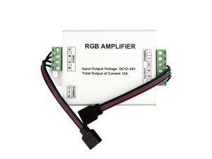 SUPERNIGHT Data Repeater RGB Signal Amplifier For SMD 3528 5050 LED Strip Light, DC 12V 12A SUPERNIGHT Data Repeater RGB Signal Amplifier For SMD 3528 5050 LED Strip Light, DC 12V 12A