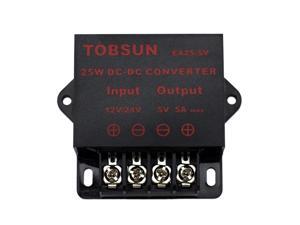 SUPERNIGHT DC 12V 24V to DC 5V 5A 15W Converter Regulator Step Down Module Transformer power Supply SUPERNIGHT DC 12V 24V to DC 5V 5A 15W Converter Regulator Step Down Module Transformer power Supply