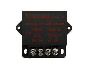SUPERNIGHT DC 24V to DC 12V 5A 60W Converter Step Down Regulator Module Transformer Power Supply SUPERNIGHT DC 24V to DC 12V 5A 60W Converter Step Down Regulator Module Transformer Power Supply
