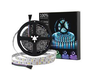 SUPERNIGHT LED Strip Light, 5050 16.4ft RGBW Non-waterproof LED Flexible Lighting, 12V 300LEDs, 5M Multi-colored LED Tape Lights SUPERNIGHT LED Strip Light, 5050 16.4ft RGBW Non-waterproof LED Flexible Lighting, 12V 300LEDs, 5M Multi-colored LED Tape Lights