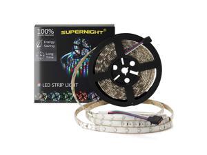 SuperNight® 3528 SMD RGB 300 LEDs 5M 16.4ft Light Strip Flexible Flash Red Green Blue Change Waterproof Lamp 60 LEDs/m SuperNight® 3528 SMD RGB 300 LEDs 5M 16.4ft Light Strip Flexible Flash Red Green Blue Change Waterproof Lamp 60 LEDs/m