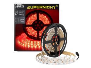 SuperNight® Red Color 5050 5M 16.4 foot SMD 300 LEDs Light Strip Waterproof Bright Flexible Lamp SuperNight® Red Color 5050 5M 16.4 foot SMD 300 LEDs Light Strip Waterproof Bright Flexible Lamp