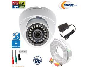 Evertech 1080p HD CCTV Security Surveillance Camera with 100 feet Video & Power Cable and Power Adapter