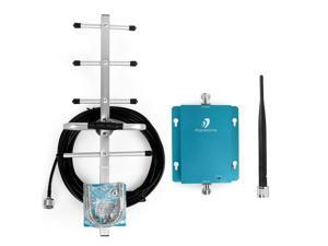 62dB 850MHz Band 5 3G GSM CDMA Cell Phone Signal Booster with Whip and Outdoor Yagi Antenna for Home Boost Voice 62dB 850MHz Band 5 3G GSM CDMA Cell Phone Signal Booster with Whip and Outdoor Yagi Antenna for Home Boost Voice