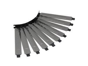 Black PCI Slot Cover Dust Bracket Blanking Case PC Desktop Computer Set of 10 Black PCI Slot Cover Dust Bracket Blanking Case PC Desktop Computer Set of 10