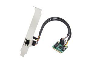 SYBA SI-PEX24038 1-Port Ethernet PCI-Express x1 Revision 1.0a with Standard & Low Profile Brackets Realtek Chipset RTL8111 