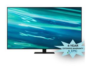 Samsung QN85Q80AA 85" Class Ultra High Definition QLED 4K Smart TV with an Additional 4 Year Coverage by Epic Protect (2021) Samsung QN85Q80AA 85" Class Ultra High Definition QLED 4K Smart TV with an Additional 4 Year Coverage by Epic Protect (2021)