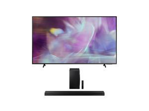 Samsung QN60Q60AA 60" QLED Q60 Series 4K Smart TV Titan Gray with a Samsung HW-T650 Bluetooth Soundbar with Dolby Audio Wireless Subwoofer (2021) Samsung QN60Q60AA 60" QLED Q60 Series 4K Smart TV Titan Gray with a Samsung HW-T650 Bluetooth Soundbar with Dolby Audio Wireless Subwoofer (2021)