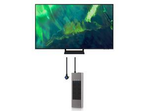 Samsung QN65Q70AA 65" Class UHD High Dynamic Range QLED 4K Smart TV with an Austere V-Series 8-Outlet Power with Omniport USB (2021) Samsung QN65Q70AA 65" Class UHD High Dynamic Range QLED 4K Smart TV with an Austere V-Series 8-Outlet Power with Omniport USB (2021)