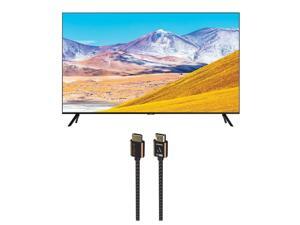 Samsung UN85TU8000 4K Crystal 8 Series Ultra High Definition Smart TV with an Austere 3S-4KHD1-2.5M III Series 4K HDMI Cable 2.5m Black (2020) Samsung UN85TU8000 4K Crystal 8 Series Ultra High Definition Smart TV with an Austere 3S-4KHD1-2.5M III Series 4K HDMI Cable 2.5m Black (2020)