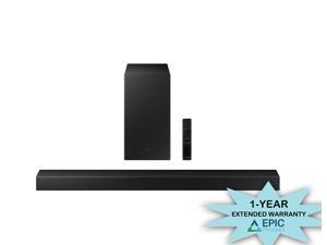 Samsung HW-A450 2.1ch Black Wireless Soundbar With Dolby Atmos with an Additional 1 Year Coverage by Epic Protect (2021) Samsung HW-A450 2.1ch Black Wireless Soundbar With Dolby Atmos with an Additional 1 Year Coverage by Epic Protect (2021)
