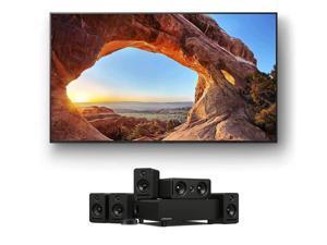 Sony KD65X85J 65" 4K High Definition Resolution LED-Backlit LCD Smart TV with a Platin MONACO-5-1-SOUNDSEND with WiSA Wireless SoundSend Transmitter (2021)