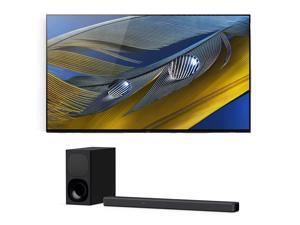 Sony XR-55A80J 55" OLED BRAVIA XR 4K Ultra HD Smart TV with a Sony HT-G700 3.1 Channel Bluetooth Soundbar and Wireless Subwoofer (2021) Sony XR-55A80J 55" OLED BRAVIA XR 4K Ultra HD Smart TV with a Sony HT-G700 3.1 Channel Bluetooth Soundbar and Wireless Subwoofer (2021)