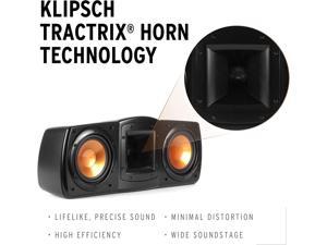 Klipsch C-200-BLACK Synergy Black Label Center Channel Speaker (2019)