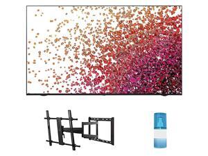 LG 75NANO75UPA 75" Class Ultra HD 4K NanoCell Display Smart TV with a Walts TV Large/Extra Large Full Motion Mount for 43"-90" Compatible TV's and a Walts HDTV Screen Cleaner Kit (2021) LG 75NANO75UPA 75" Class Ultra HD 4K NanoCell Display Smart TV with a Walts TV Large/Extra Large Full Motion Mount for 43"-90" Compatible TV's and a Walts HDTV Screen Cleaner Kit (2021)