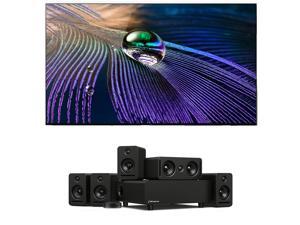 Sony XR83A90J 83 A90J Series HDR OLED 4K Smart TV with a Platin MONACO51SOUNDSEND with WiSA Wireless SoundSend Transmitter 2021