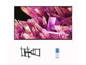 Sony 65 Inch 4K Ultra HD TV X90K Series BRAVIA XR Full Array LED Smart Google TV with Dolby Vision HDR with a Walts TV LargeExtra Large Full Motion Mount and Walts HDTV Screen Cleaner Kit 2022