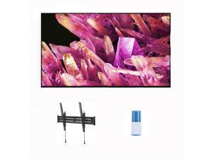 Sony 65 Inch 4K Ultra HD TV X90K Series BRAVIA XR Full Array LED Smart Google TV with Dolby Vision HDR with a Walts TV LargeExtra Large Tilt Mount and Walts HDTV Screen Cleaner Kit 2022