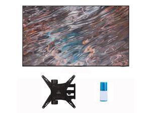Samsung QN65QN850AFXZA 65" 8K UHD Quantum HDR 32x Smart TV with a Walts TV Medium Full Motion Mount for 32"-65" Compatible TV's and a Walts HDTV Screen Cleaner Kit (2021)