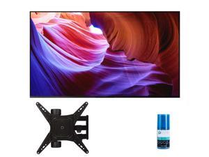 Sony KD50X85K 50 4K HDR LED with PS5 Features Smart TV with a Walts TV Full Motion Mount for 3265 TVs and Walts Screen Cleaner Kit 2022