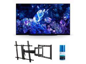 Sony XR48A90K 48 4K Bravia XR OLED High Definition Resolution Smart TV with a Walts TV Full Motion Mount for 4390 TVs and Walts HDTV Screen Cleaner Kit 2022