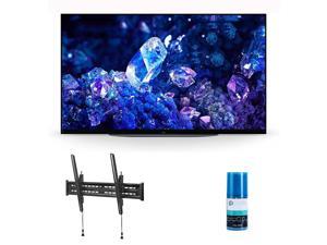Sony XR48A90K 48 4K Bravia XR OLED High Definition Resolution Smart TV with a Walts TV LargeExtra Large Tilt Mount for 4390 TVs and Walts Screen Cleaner Kit 2022