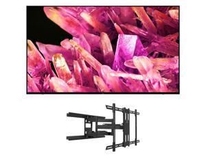 Sony XR65X90K 65 4K Smart BRAVIA XR HDR Full Array LED TV with a Kanto PDX680 Full Motion TV Mount with 24 Extension for 3980 TVs 2022