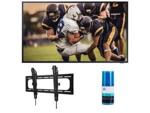 Samsung QN65LST7TA The Terrace 65 OutdoorOptimized QLED 4K UHD Smart TV with a Sanus VODLT1B2 Outdoor Weatherproof Tilt Wall Mount for 3795 TVs and Walts HDTV Screen Cleaner Kit 2020