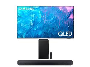 Samsung QN65Q70CAFXZA 65 Inch QLED 4K Quantum HDR Dual LED Smart TV with a Samsung HWQ900C 712ch Soundbar and Subwoofer with Dolby Atmos 2023