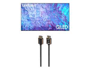 Samsung QN65Q80CAFXZA 65 Inch 4K QLED Direct Full Array with Dolby Smart TV with an Austere 3S4KHD225M III Series 4K HDMI 25m Cable 2023