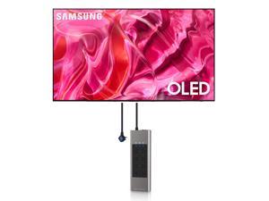 Samsung QN55S90CAFXZA 55 Inch 4K OLED Smart TV with AI Upscaling with a V Series 8Outlet Power wOmniport USB 2023