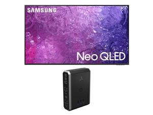 Samsung QN65QN90CAFXZA 65 Inch Neo QLED Smart TV with 4K Upscaling with an Austere VII Series 4Outlet Power with Omniport USB 2023