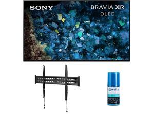 Sony XR83A80L 83 inch 4K HDR OLED Smart Google TV with PS5 Features with a Walts FIXEDMOUNT4390 TV Mount for 43 Inch90 Inch Compatible TVs and Walts HDTV Screen Cleaner Kit 2023