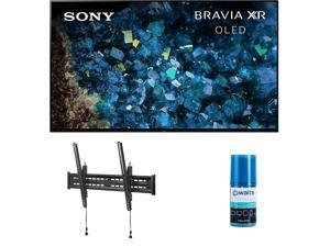 Sony XR83A80L 83 inch 4K HDR OLED Smart Google TV with PS5 Features with a Walts LargeExtra Large Tilt Mount for 43 inch90 inch Compatible TVs and Walts HDTV Screen Cleaner Kit 2023
