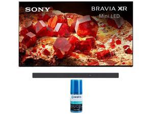 Sony XR85X93L 85 Inch 4K Mini LED Smart Google TV with PS5 Features with a Sony HTA9 404 Channel High Performance Home Theatre System and Walts HDTV Screen Cleaner Kit 2023
