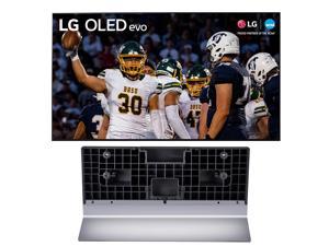 LG OLED77G3PUA 77 Inch 4K UHD OLED evo Smart TV with Dolby Atmos with a LG SRG3WU8377 Stand and Back Cover for 83 Inch77 Inch OLED G2 and G3 Series TVs 2023