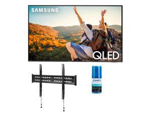 Samsung QN55Q70CDFXZA 55 Inch 4K QLED Quantum HDR Smart TV with a Walts TV FIXEDMOUNT4390 TV Mount for 4390 Inch Compatible TVs and a Walts HDTV Screen Cleaner Kit 2023