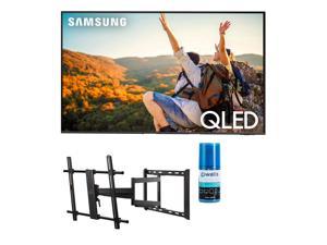 Samsung QN55Q70CDFXZA 55 Inch 4K QLED Quantum HDR Smart TV with a Walts TV LargeExtra Large Full Motion Mount for 4390 Inch Compatible TVs and a Walts HDTV Screen Cleaner Kit 2023