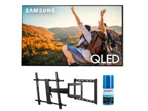 Samsung QN55Q80CDFXZA 55 Inch 4K QLED Quantum HDR Plus Smart TV with a Walts TV LargeExtra Large Full Motion Mount for 4390 Inch Compatible TVs and a Walts HDTV Screen Cleaner Kit 2023
