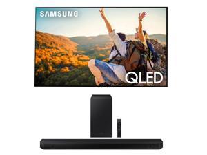 Samsung QN55Q80CDFXZA 55 Inch 4K QLED Quantum HDR Plus Smart TV with a Samsung HWQ60B 31ch Soundbar and Subwoofer with DTS VirtualX 2023