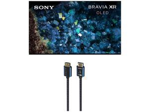Sony XR55A80L 55 Inch 4K HDR OLED Smart Google TV with PS5 Features with an Austere 5S4KHD225M VSeries 25m Premium 4K HDR HDMI Braided Cable 2023