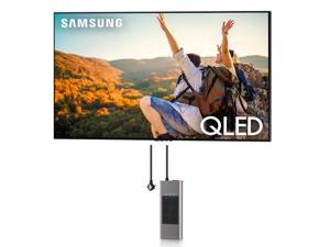 Samsung QN55Q80CAFXZA 55 Inch 4K QLED Direct Full Array with Dolby Smart TV with an Austere VII Series 6 Outlet Power wOmniport USB 2023