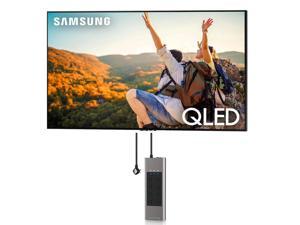 Samsung QN85Q80CAFXZA 85 Inch 4K QLED Direct Full Array with Dolby Smart TV with an Austere VII Series 8 Outlet Power wOmniport USB 2023
