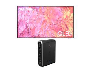 Samsung QN50Q60CAFXZA 50 Inch QLED 4K Quantum HDR Dual LED Smart TV with an Austere VII Series 4Outlet Power with Omniport USB 2023
