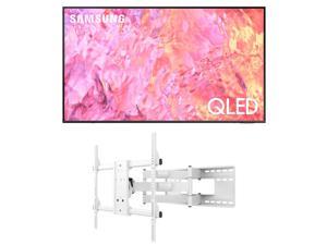 Samsung QN85Q60CAFXZA 85 Inch QLED 4K Quantum HDR Dual LED Smart TV with a Kanto FMX3W Full Motion TV Mount with 28 Inch Extension for 40 Inch90 Inch TVs 2023