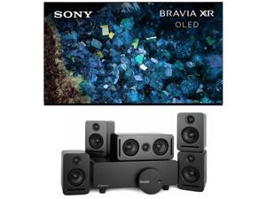 Sony XR55A80L 55 Inch 4K HDR OLED Smart Google TV with PS5 Features with a Platin MONACO51SOUNDSEND 51 Sound System with WiSA Transmitter 2023