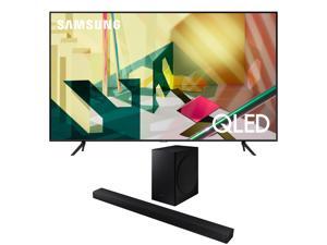 Samsung QN75Q70TA 75" QLED TV w/ a Samsung HW-T650 Soundbar and Subwoofer Bundle (2020) Samsung QN75Q70TA 75" QLED TV w/ a Samsung HW-T650 Soundbar and Subwoofer Bundle (2020)