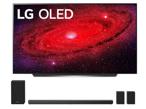 LG OLED77CXP 77" Self Lighting OLED TV w/ a LG SN11RG Sound Bar with Speakers and Subwoofer Bundle (2020) LG OLED77CXP 77" Self Lighting OLED TV w/ a LG SN11RG Sound Bar with Speakers and Subwoofer Bundle (2020)