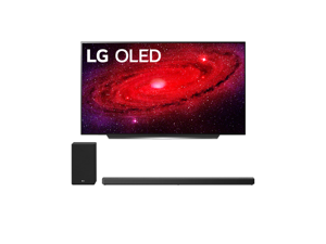 LG OLED77CXP 77" 4K Smart Self Lighting OLED TV with an LG SN10YG 5.1.2 Ch High-Resolution Dolby Audio Soundbar and Subwoofer Bundle (2020) LG OLED77CXP 77" 4K Smart Self Lighting OLED TV with an LG SN10YG 5.1.2 Ch High-Resolution Dolby Audio Soundbar and Subwoofer Bundle (2020)